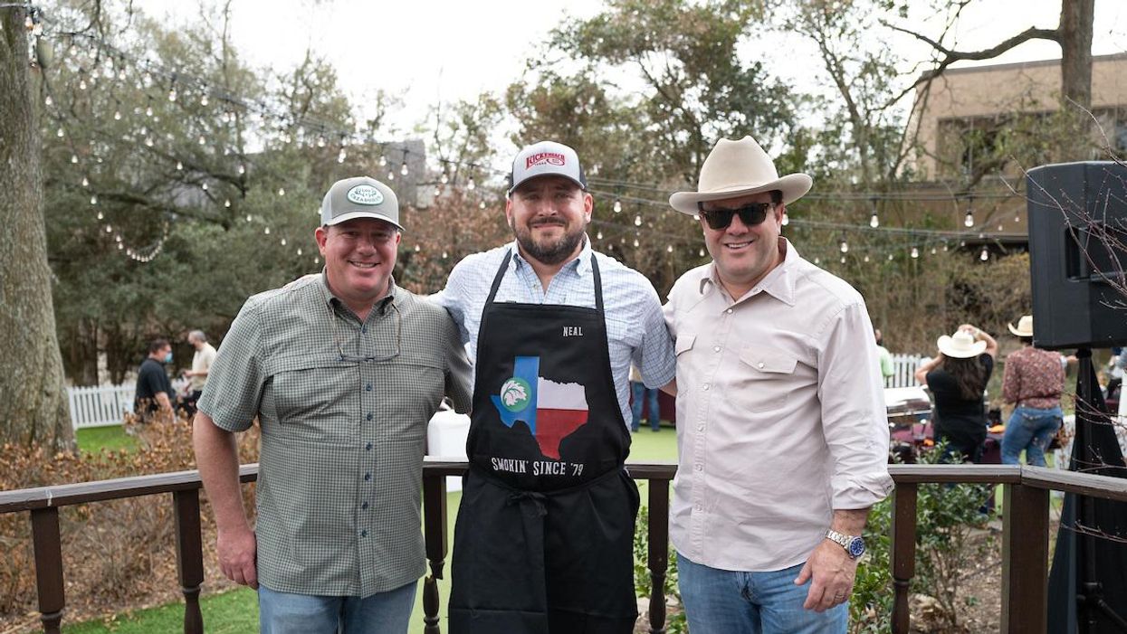 Levi Goode Presides Over Rodeo-Alternative Cookoff on Houstonian Hotel Grounds