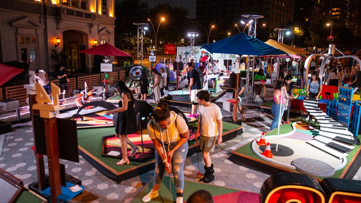 Fave Flicks Come to Life at Discovery Green’s New Putt-Putt Pop-Up