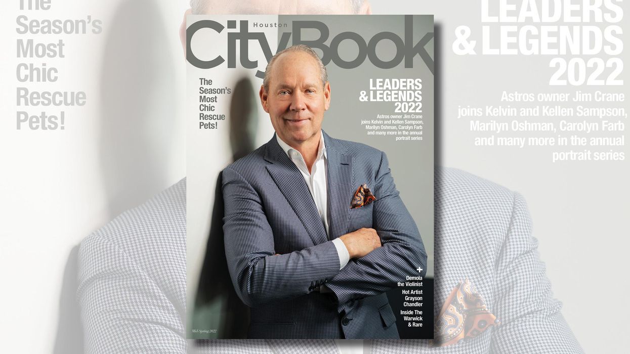 Jim Crane, Owner of the Number-One-Ranked Houston Astros, Makes ‘CityBook’ Cover