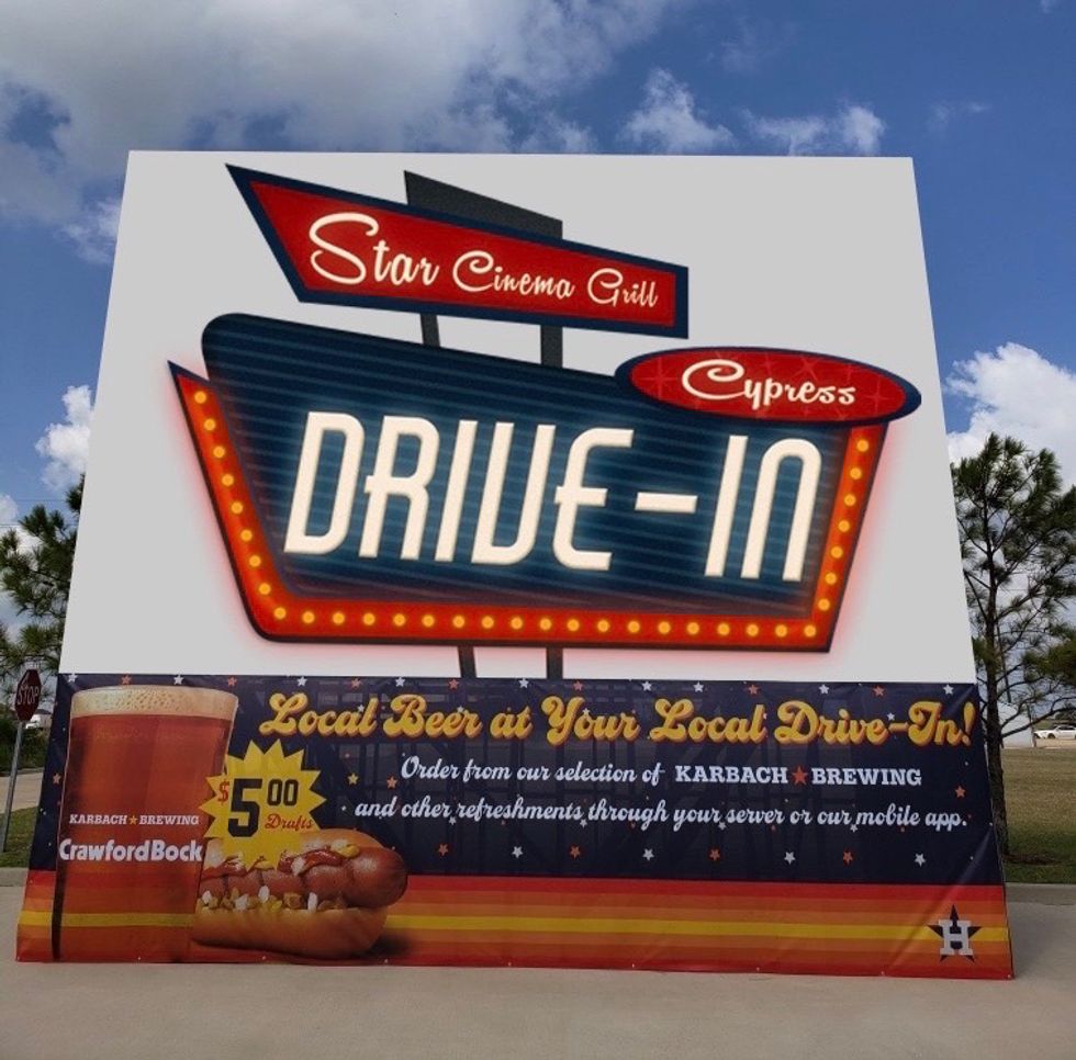 SCG Drive-In Sign