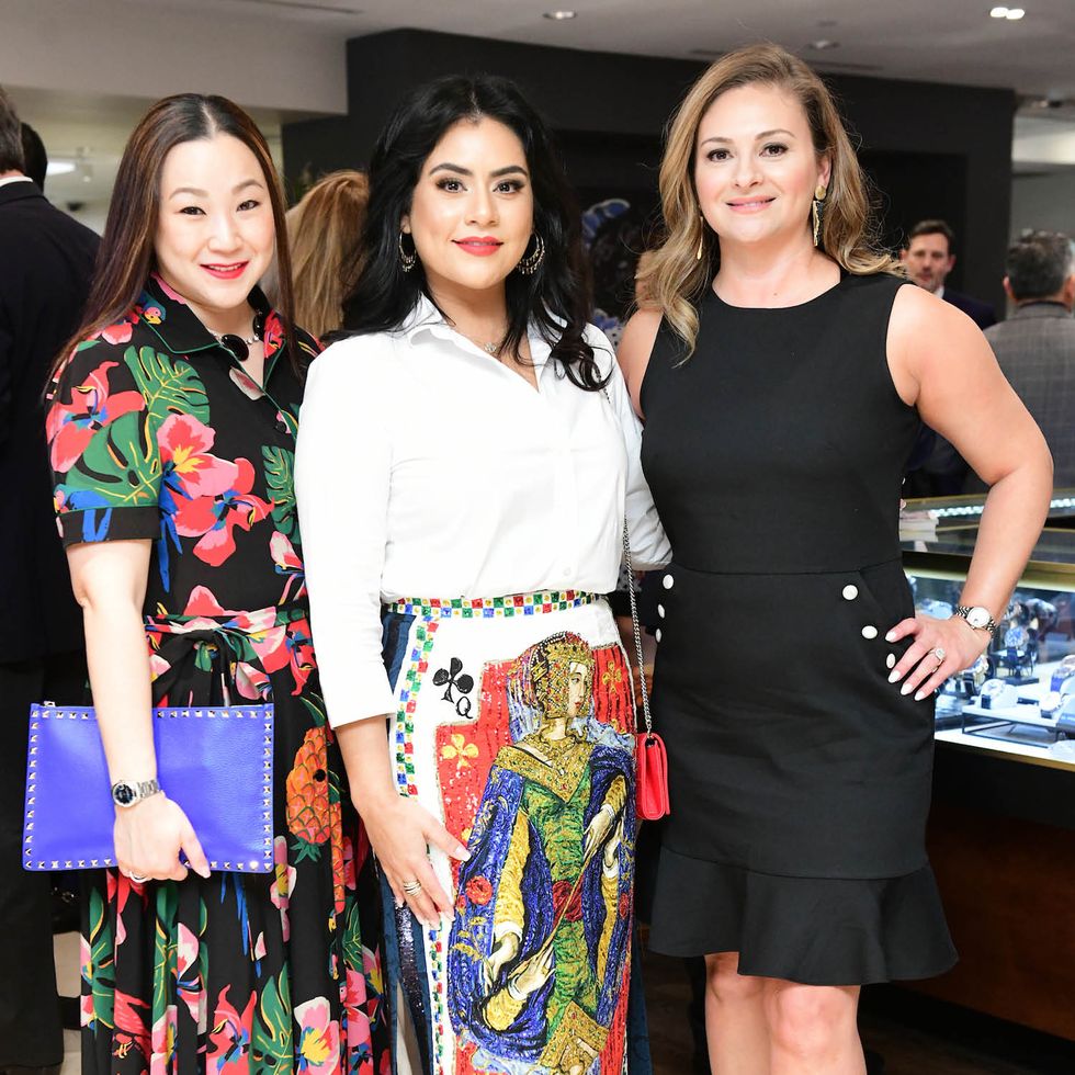 Sharon Torres, Elia Gabbanelli and Maritza Gonzales at ‘Latin.'