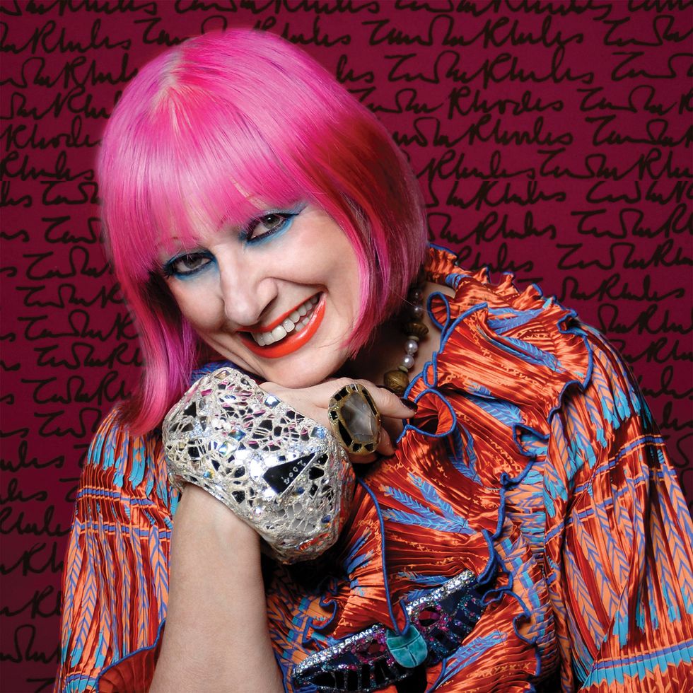 Zandra_Rhodes, Photo credit Gene-Nocon