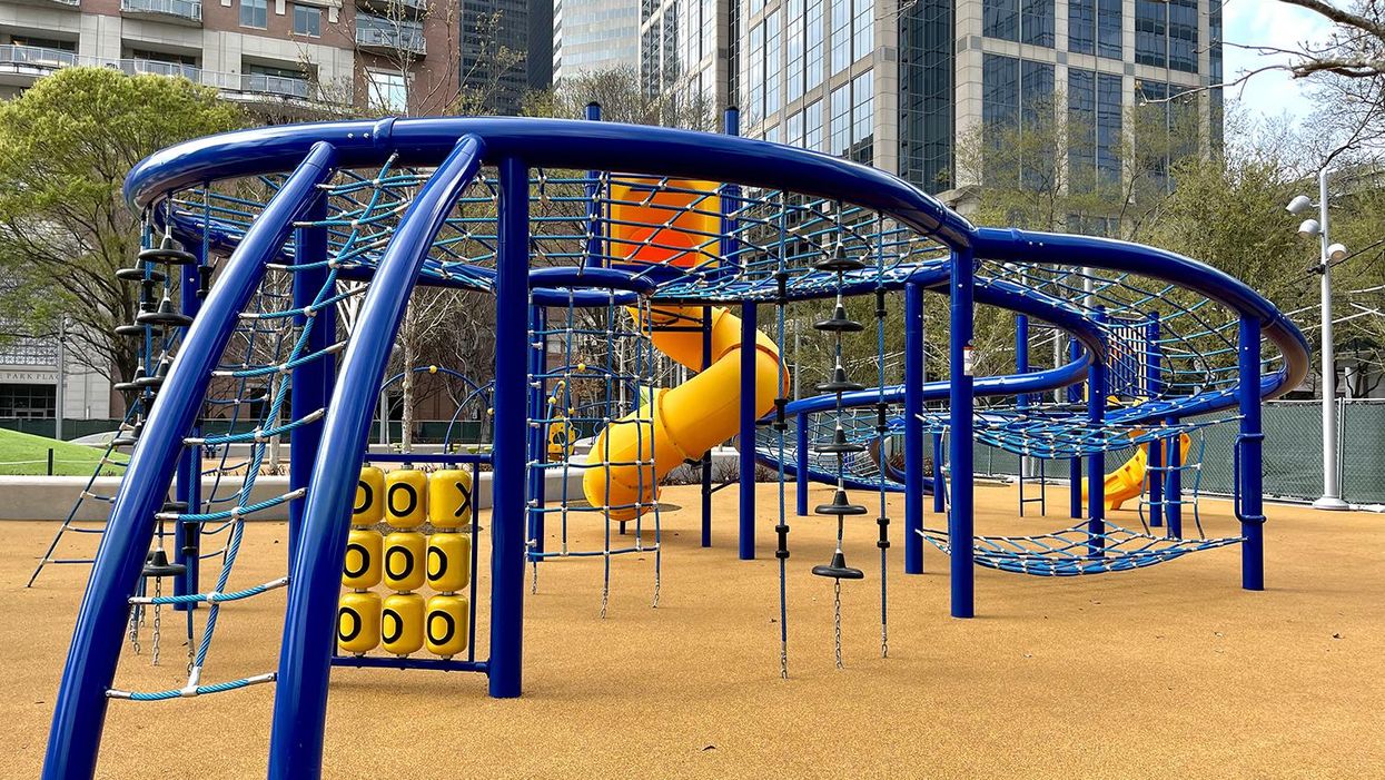 New Playground at Discovery Green Finally Unveiled