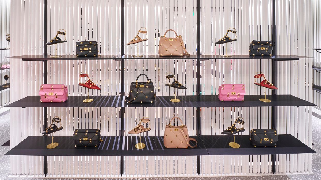 Valentino Relocates, Expands in the Galleria