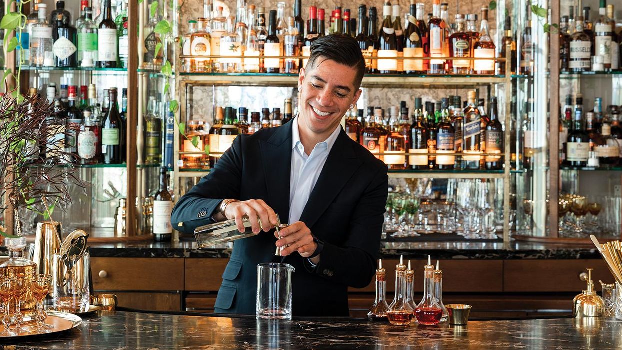 On Montrose’s Restaurant Row, an Exclusive Newbie Star ‘Marches’ In