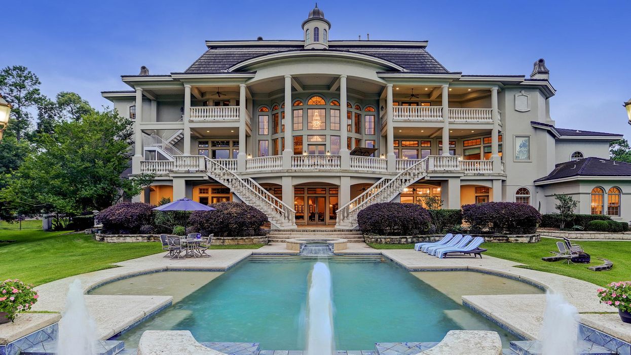 Complete with Trophy Room and Indoor Basketball Court, Kingwood Manse Hits the Market