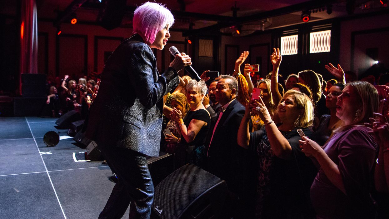 Cyndi Lauper Rocks Out at Houston Children’s Charity’s ’80s-Glam Gala