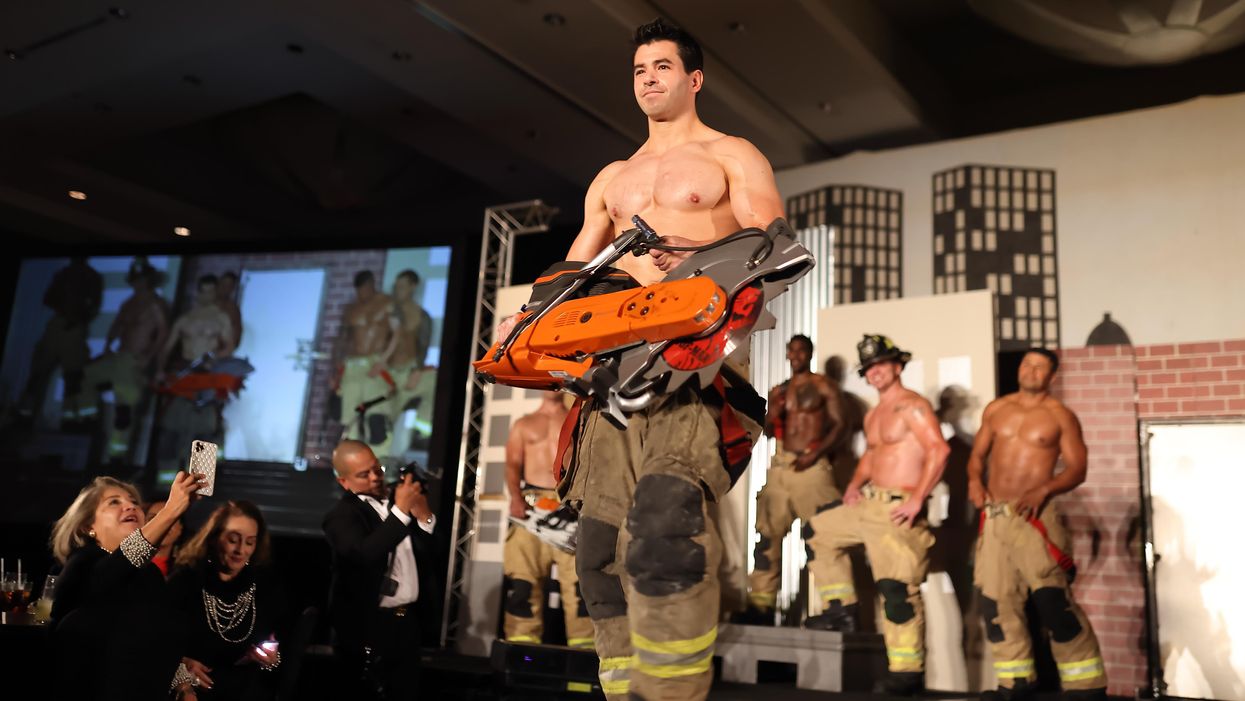 Big Bucks and Shirtless Hunks! It Must Be the Annual Red-Hot Gala for Firefighters!