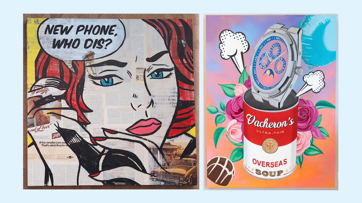 Pop-Art Icon Debuts Brilliant New Works at Zadok Jewelers