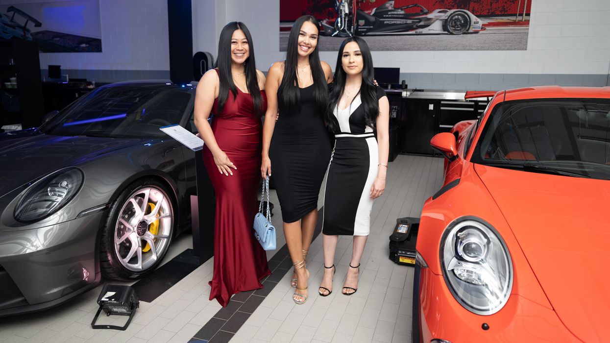 New Porsche Dealership's Grand-Opening Bash Shifts the Social Season into High Gear