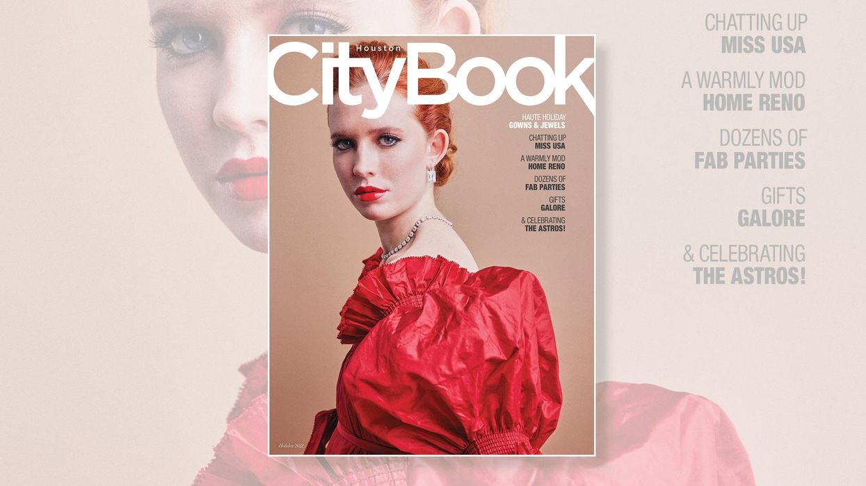 CityBook’s Annual Holiday Issue Heralds Season with Bold Red Gowns and Eye-Popping Diamonds