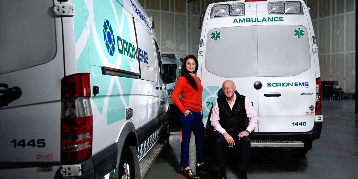 Thrive and inspire: At Orion, O’Brien and Patel’s focus is “families we transport every day”