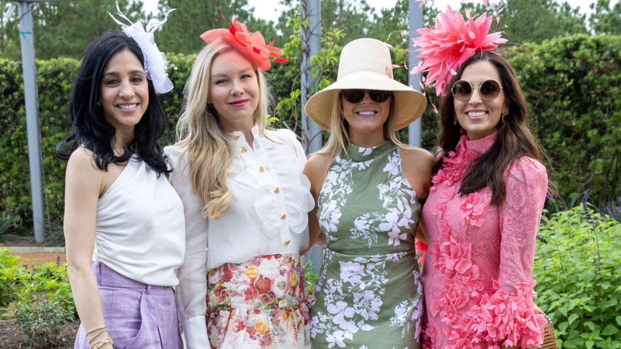 Hermann Park Tops Off 15 Years of Hats in the Park Lunch on a Supremely Springy Day