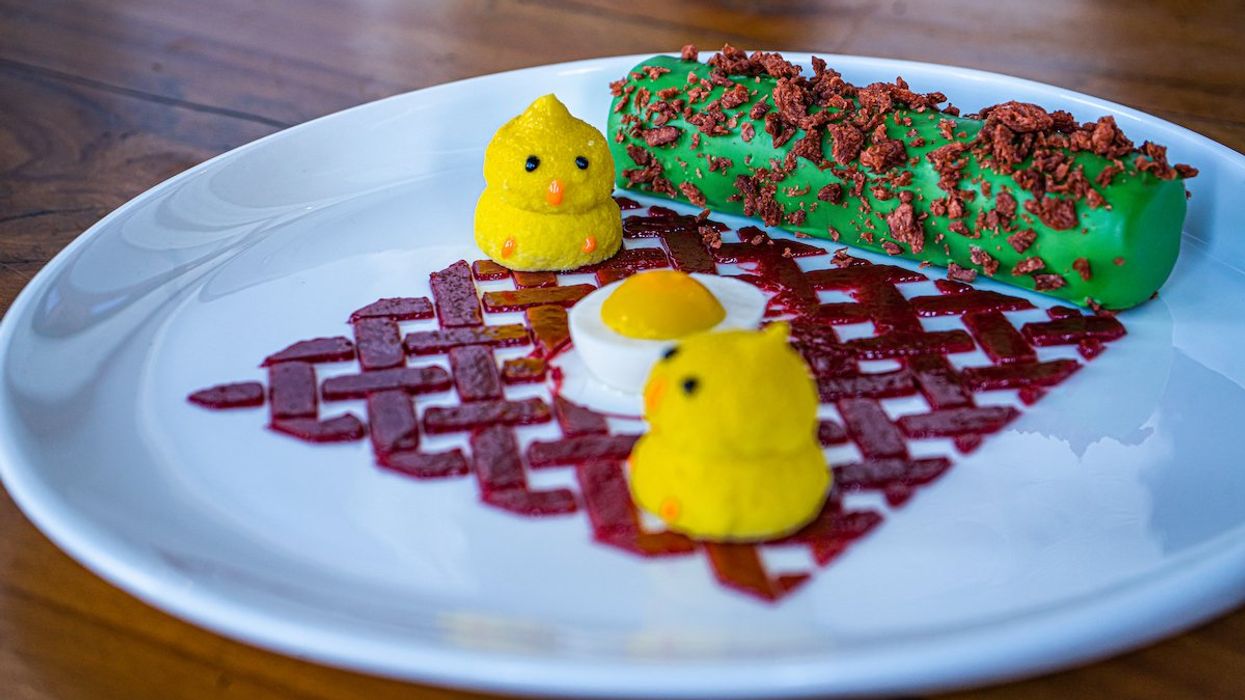 Check out These Peepers! Try a Houston Chef's Winning Food Network Dessert