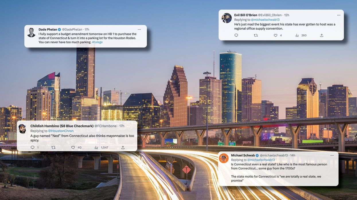 Houston Should Just Buy Connecticut — and Other Hilarious Responses to Slam on City