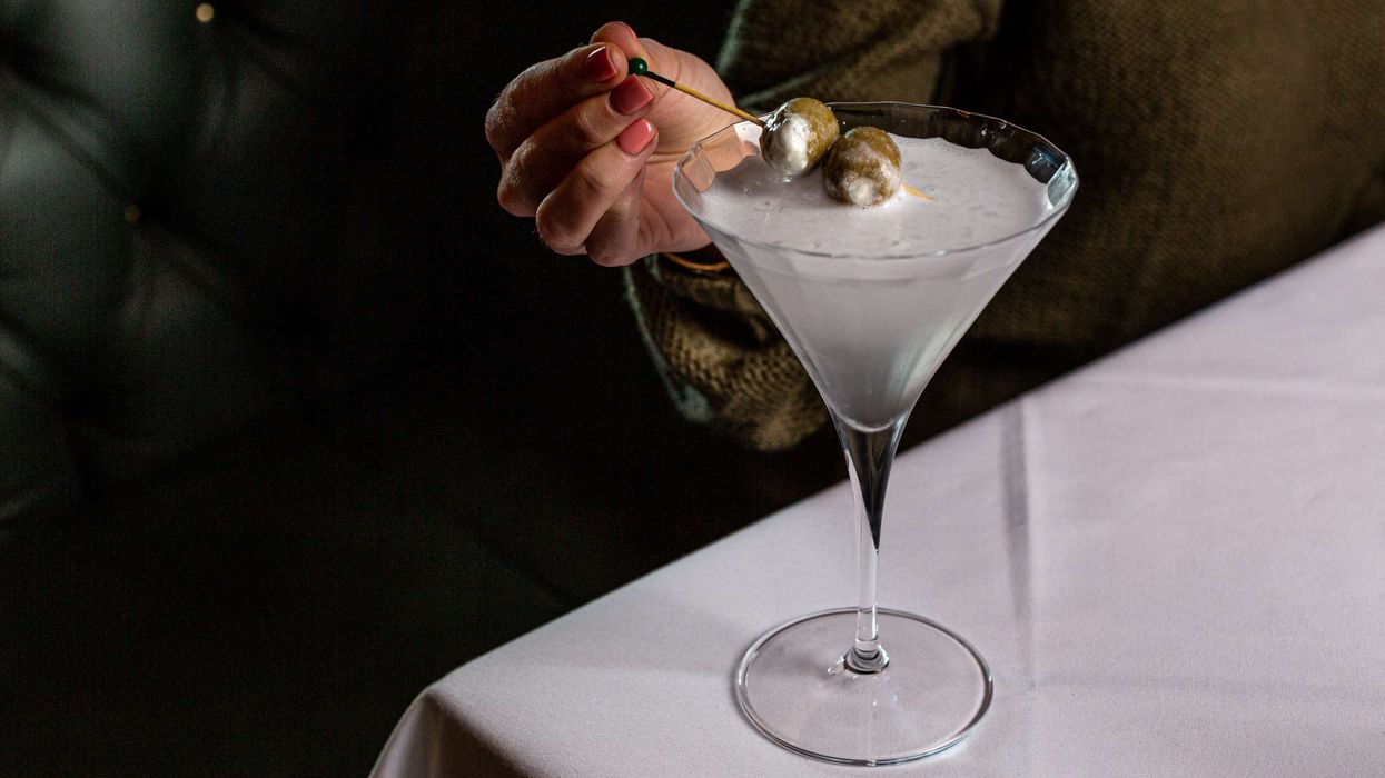 Parmesan Foam, Fried Olives and Lemon Oils — The Best New-Age Martinis in Houston Now