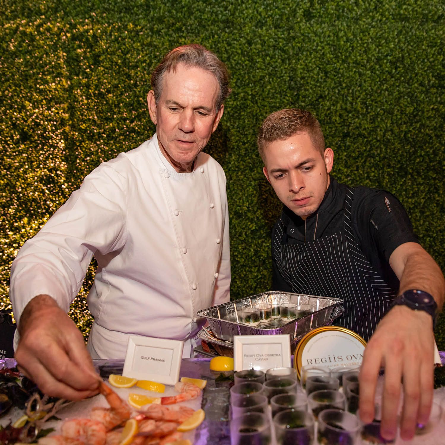 Thomas Keller and Omar Pereney